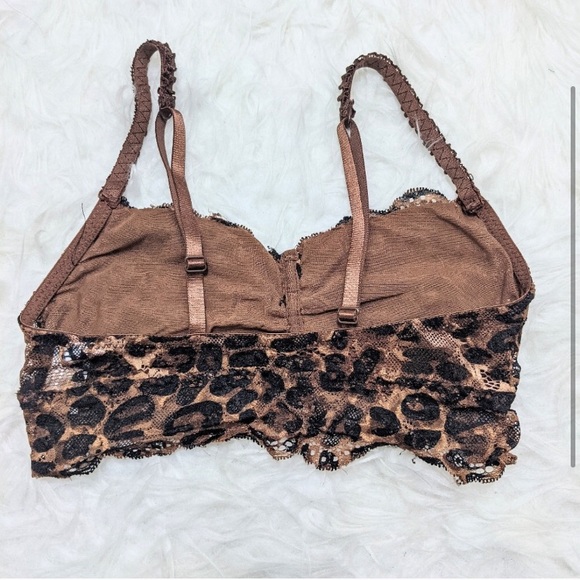 Forever 21 Leopard Print bralette Size S - Picture 2 of 2